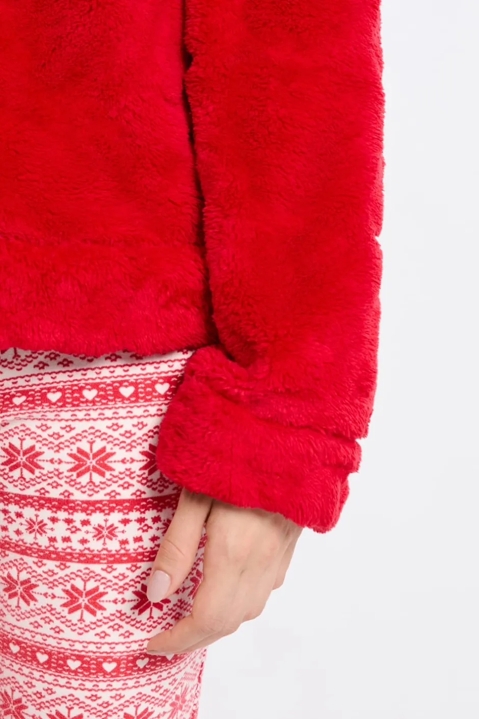 ETAM Los Pijamas Más Responsables|Pijamas 2 Y 3 Piezas|Conjunto de pijama de 2 piezas con estampado ROJO