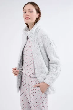 ETAM Pijamas Calentitos|Pijamas 2 Y 3 Piezas|Conjunto de pijama de 3 piezas GRIS