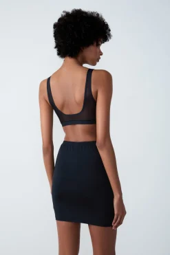 ETAM Combinación Falda|Combinaciones|Enaguas NEGRO