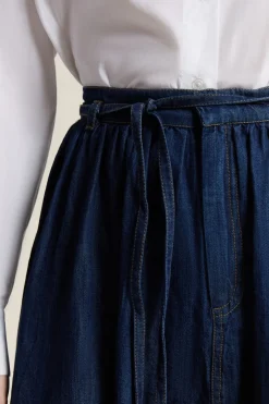 ETAM Faldas Largas|Faldas|Falda larga vaquera azul denim