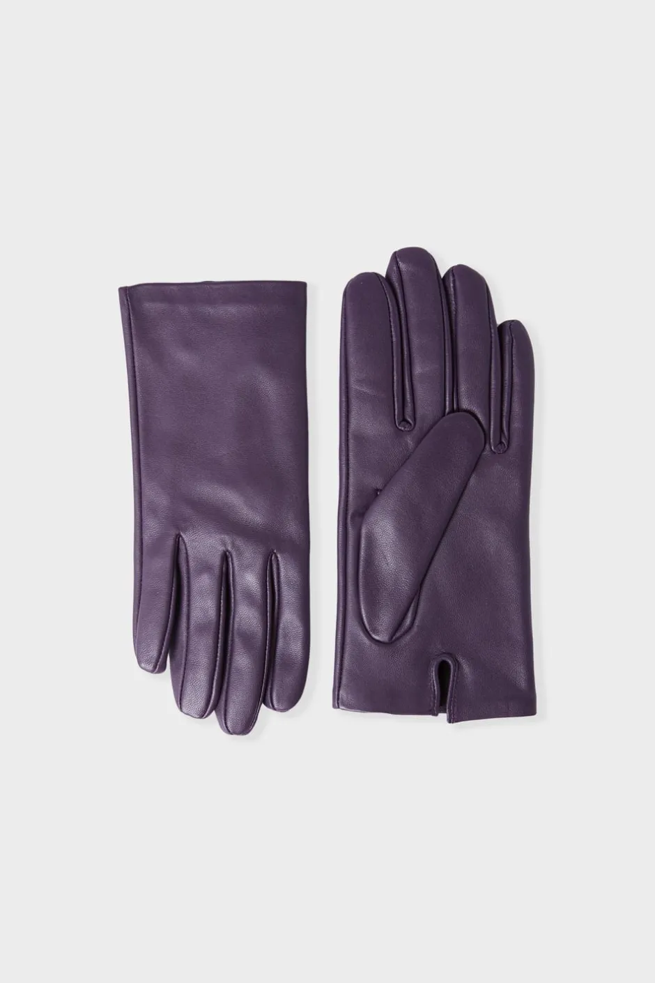 ETAM Guantes|Guantes de cuero MORADO