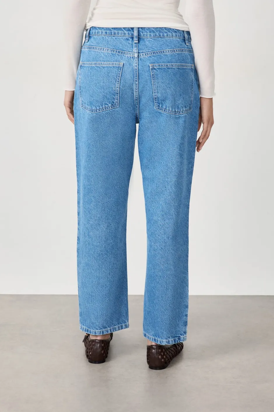 ETAM Corte Recto|Jeans rectos AZUL