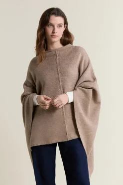 ETAM Sin Mangas|Cuello Alto|Jersey poncho liso GRIS