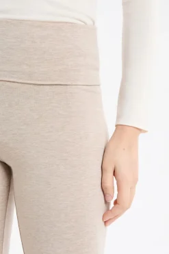 ETAM Homewear|Los Pijamas Más Responsables|Leggings de algodón MARRÓN