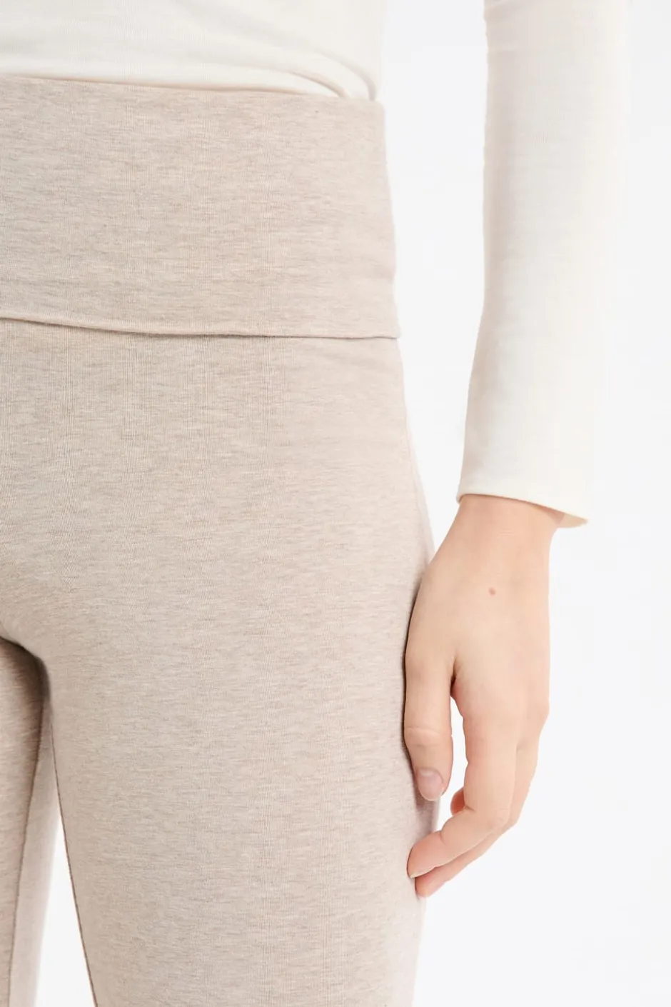 ETAM Homewear|Los Pijamas Más Responsables|Leggings de algodón MARRÓN
