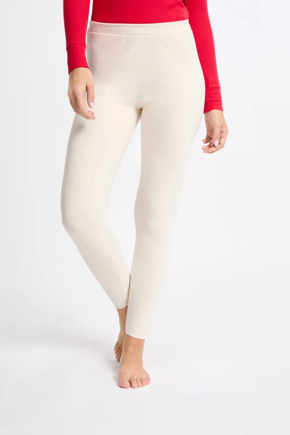 ETAM Pijamas Calentitos|Partes De Abajo De Pijama|Leggings largos CRUDO