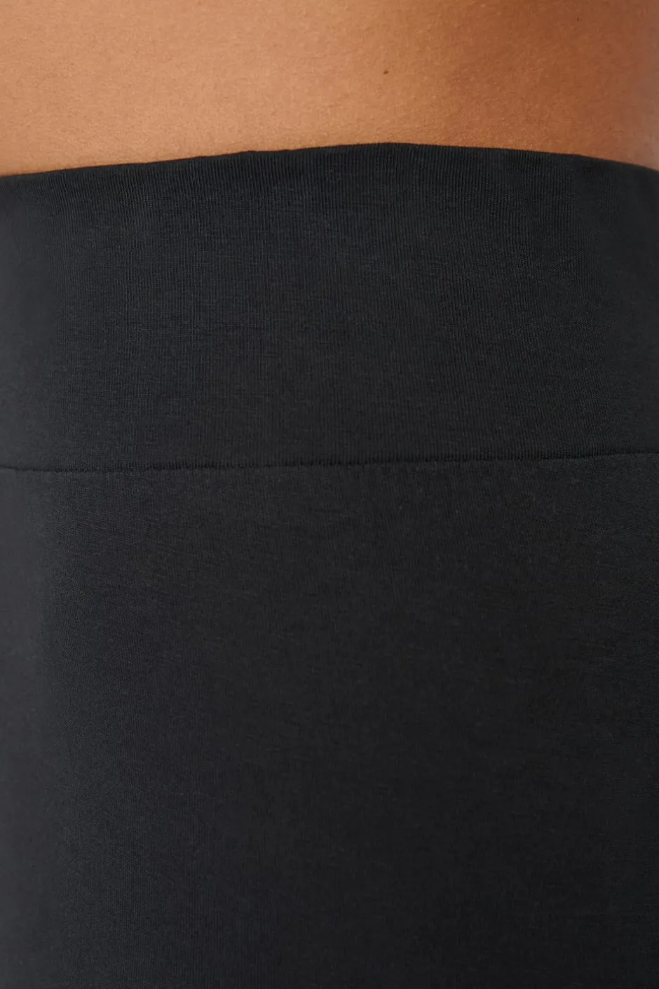 ETAM Leggings|Medias Y Calcetines|Leggings lisos de algodón NEGRO