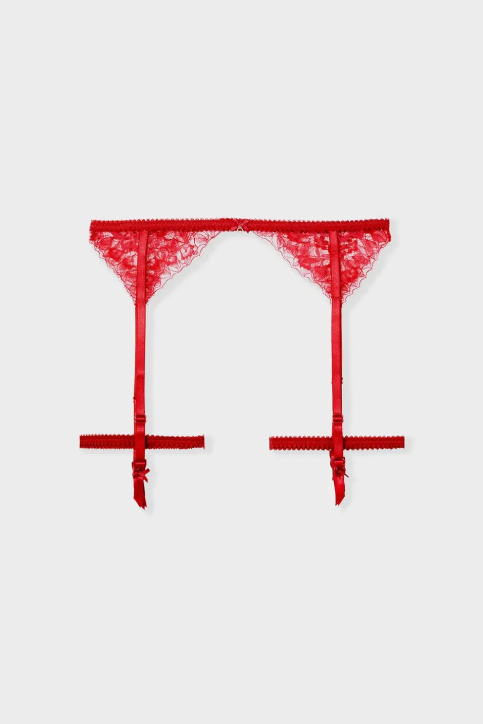 ETAM Ligueros|Liguero de encaje ROJO