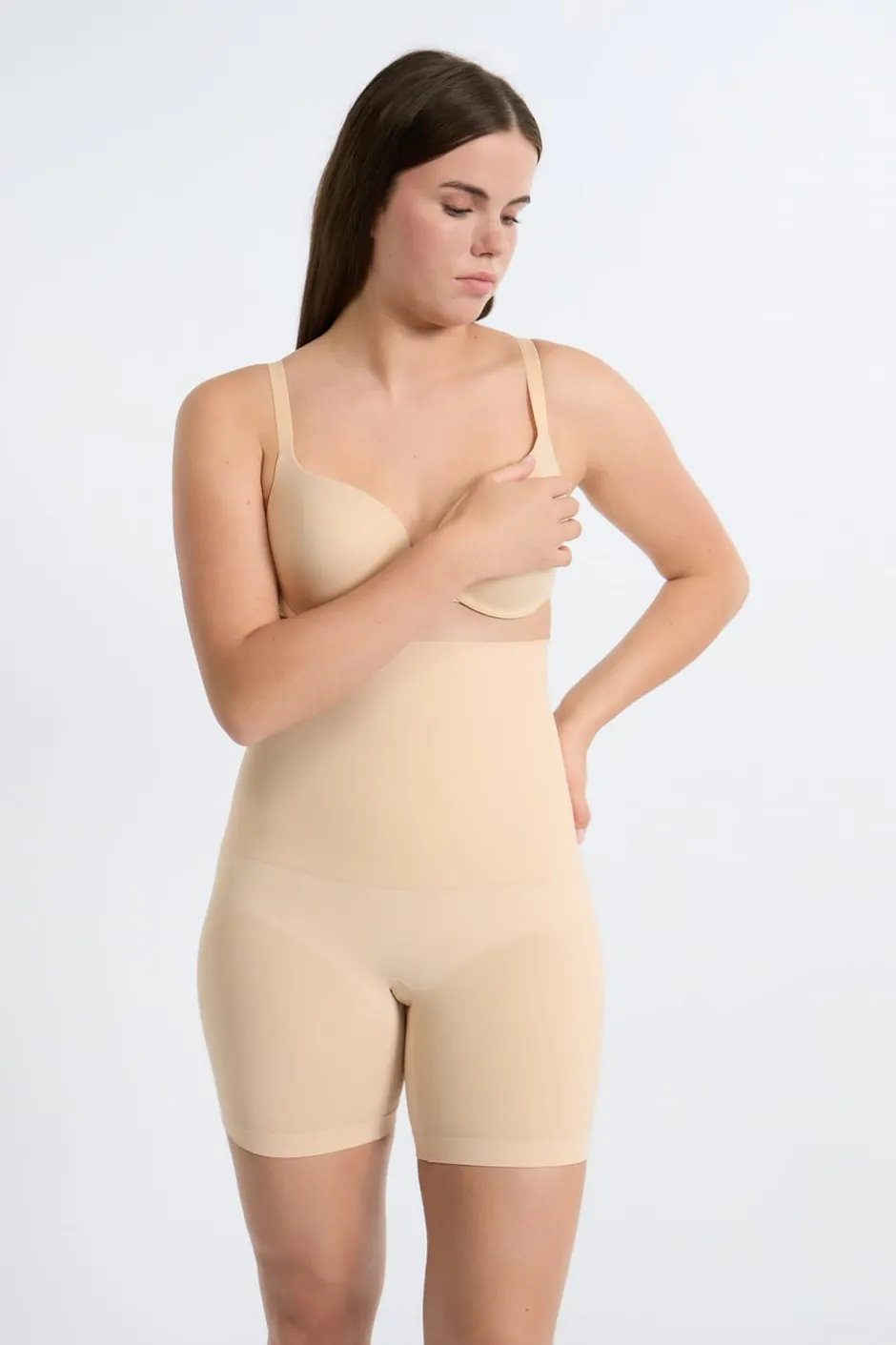 ETAM Talle Alto|Culotte|Moldeador de cintura ultra alta - fuerte sujeción LINO