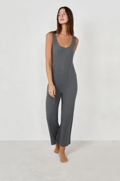 ETAM Homewear|Monos|Mono de pijama GRIS OSCURO