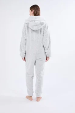 ETAM Pijamas Calentitos|Monos|Mono polar GRIS