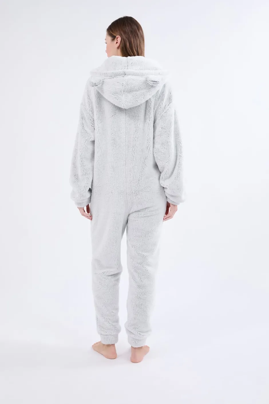 ETAM Pijamas Calentitos|Monos|Mono polar GRIS