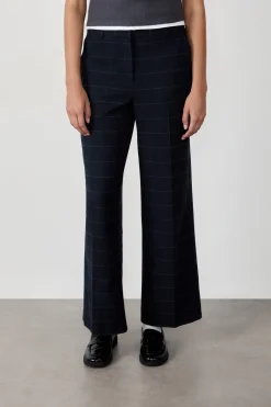ETAM Corte Ancho|Pantalones|Pantalón a rayas ENCRE
