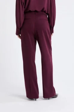 ETAM Corte Ancho|Pantalones|Pantalón ancho recto MORADO