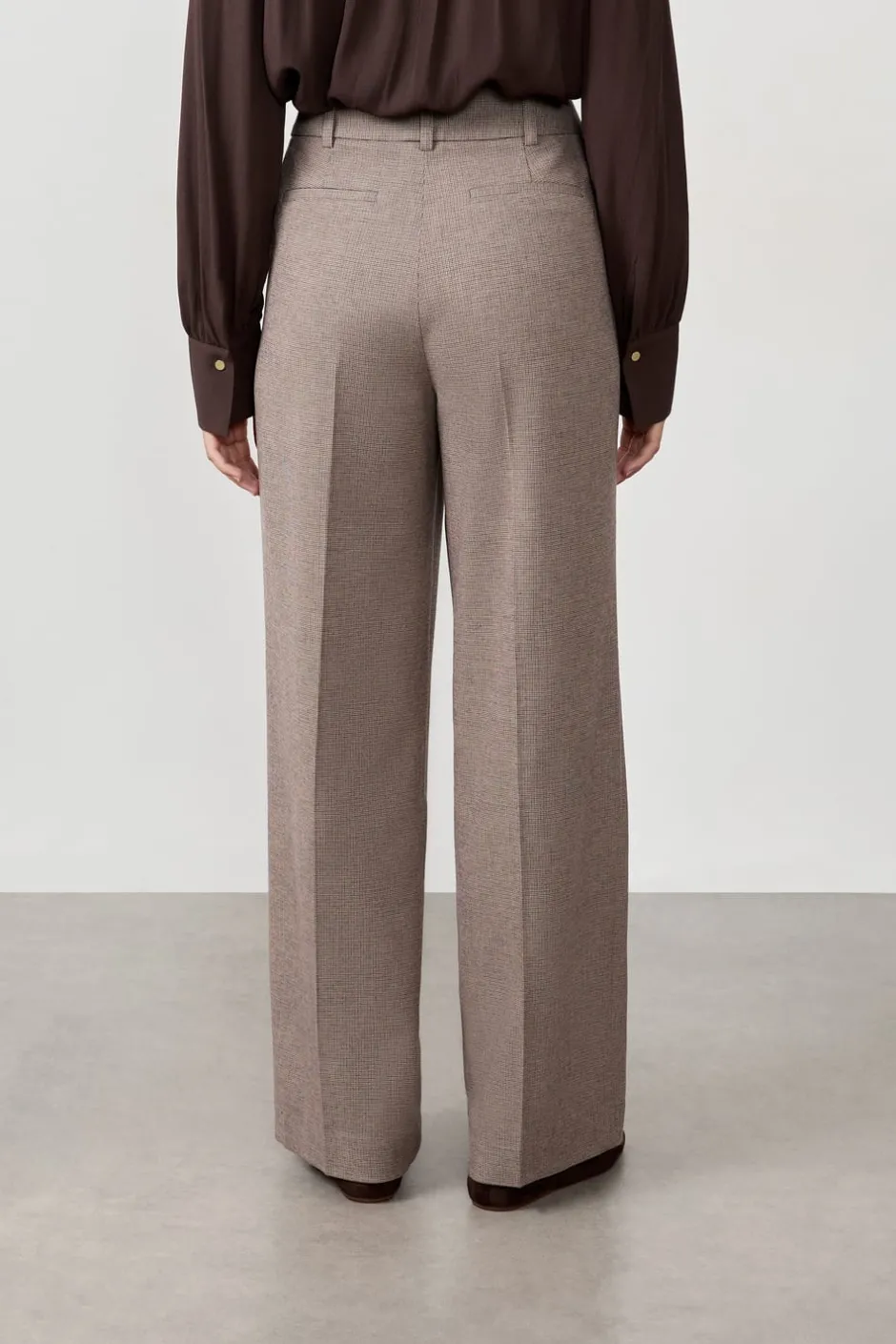 ETAM Corte Ancho|Pantalones|Pantalón corte ancho BEIGE