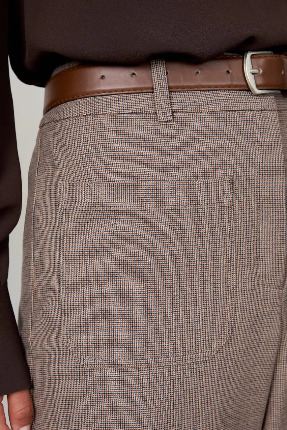 ETAM Corte Ancho|Pantalones|Pantalón corte ancho BEIGE