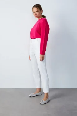 ETAM Pitillo|Pantalones|Pantalón corte zanahoria CRUDO