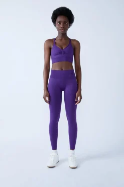 ETAM Leggings Deportivos|Braguitas Deportivas|Pantalón corto de deporte VIOLETA