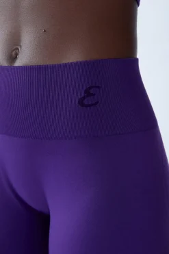 ETAM Leggings Deportivos|Braguitas Deportivas|Pantalón corto de deporte VIOLETA