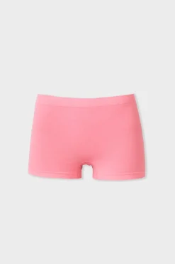 ETAM Culotte|Pantalón corto masculino sin costuras con algodón ROSA