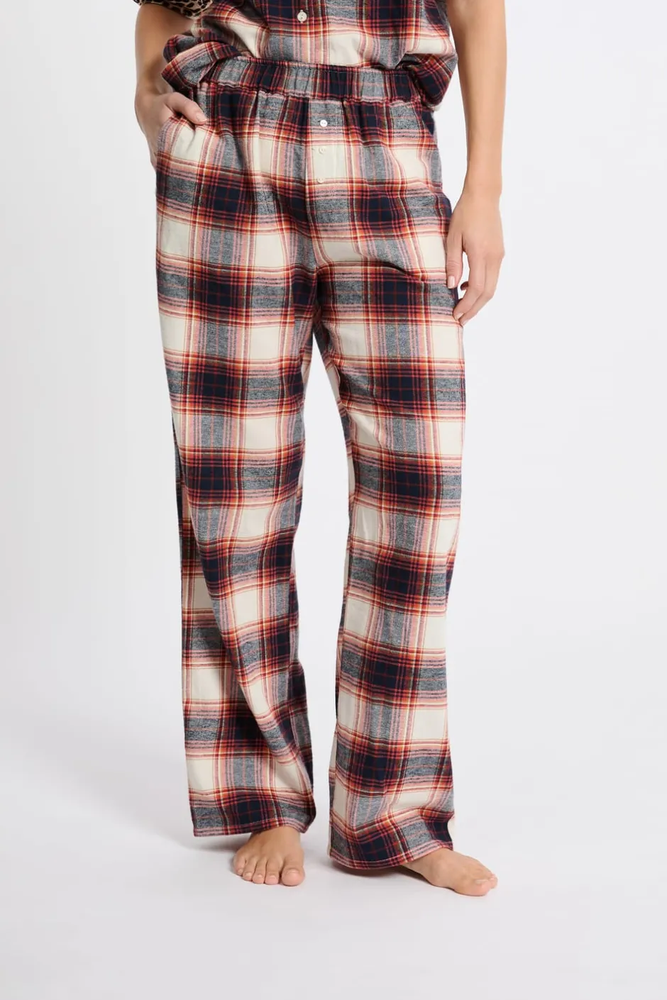 ETAM Partes De Abajo De Pijama|Los Pijamas Más Responsables|Pantalón de pijama a cuadros MULTICOLOR