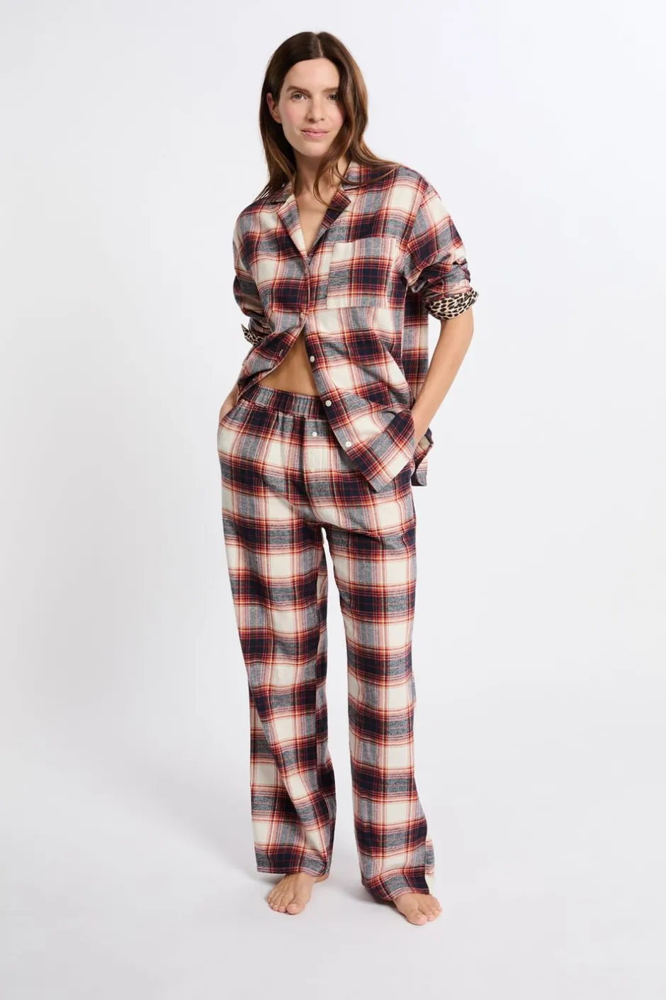 ETAM Partes De Abajo De Pijama|Los Pijamas Más Responsables|Pantalón de pijama a cuadros MULTICOLOR