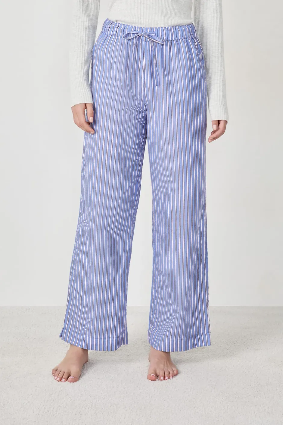 ETAM Partes De Abajo De Pijama|Los Pijamas Más Responsables|Pantalón de pijama a rayas AZUL