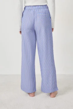 ETAM Partes De Abajo De Pijama|Los Pijamas Más Responsables|Pantalón de pijama a rayas AZUL