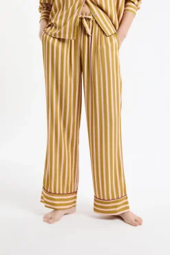 ETAM Los Pijamas Más Responsables|Partes De Abajo De Pijama|Pantalón de pijama bicolor a rayas MULTICOLOR