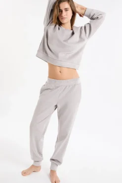 ETAM Homewear|Los Pijamas Más Responsables|Pantalón de pijama con cintura elástica GRIS