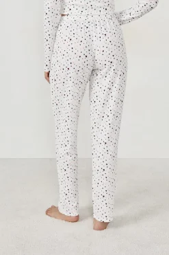ETAM Partes De Abajo De Pijama|Los Pijamas Más Responsables|Pantalón de pijama con estampado de corazones MULTICOLOR