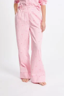 ETAM Los Pijamas Más Responsables|Partes De Abajo De Pijama|Pantalón de pijama de algodón estampados ROSA