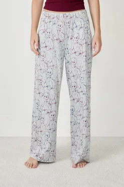 ETAM Partes De Abajo De Pijama|Los Pijamas Más Responsables|Pantalón de pijama estampados GRIS
