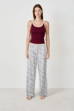 ETAM Partes De Abajo De Pijama|Los Pijamas Más Responsables|Pantalón de pijama estampados GRIS