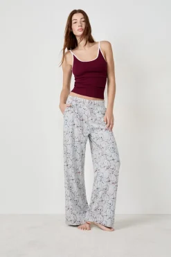ETAM Partes De Abajo De Pijama|Los Pijamas Más Responsables|Pantalón de pijama estampados GRIS