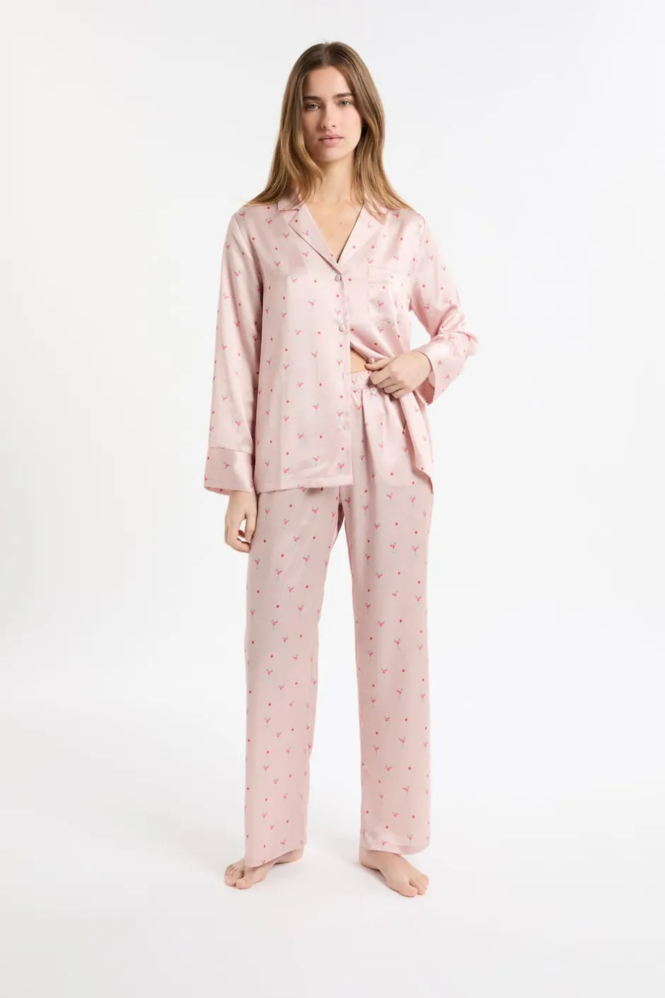 ETAM Los Pijamas Más Responsables|Partes De Abajo De Pijama|Pantalón de pijama estampado IMP FD crudo