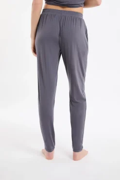 ETAM Pijamas Esenciales|Partes De Abajo De Pijama|Pantalón de pijama liso ANTRACITA