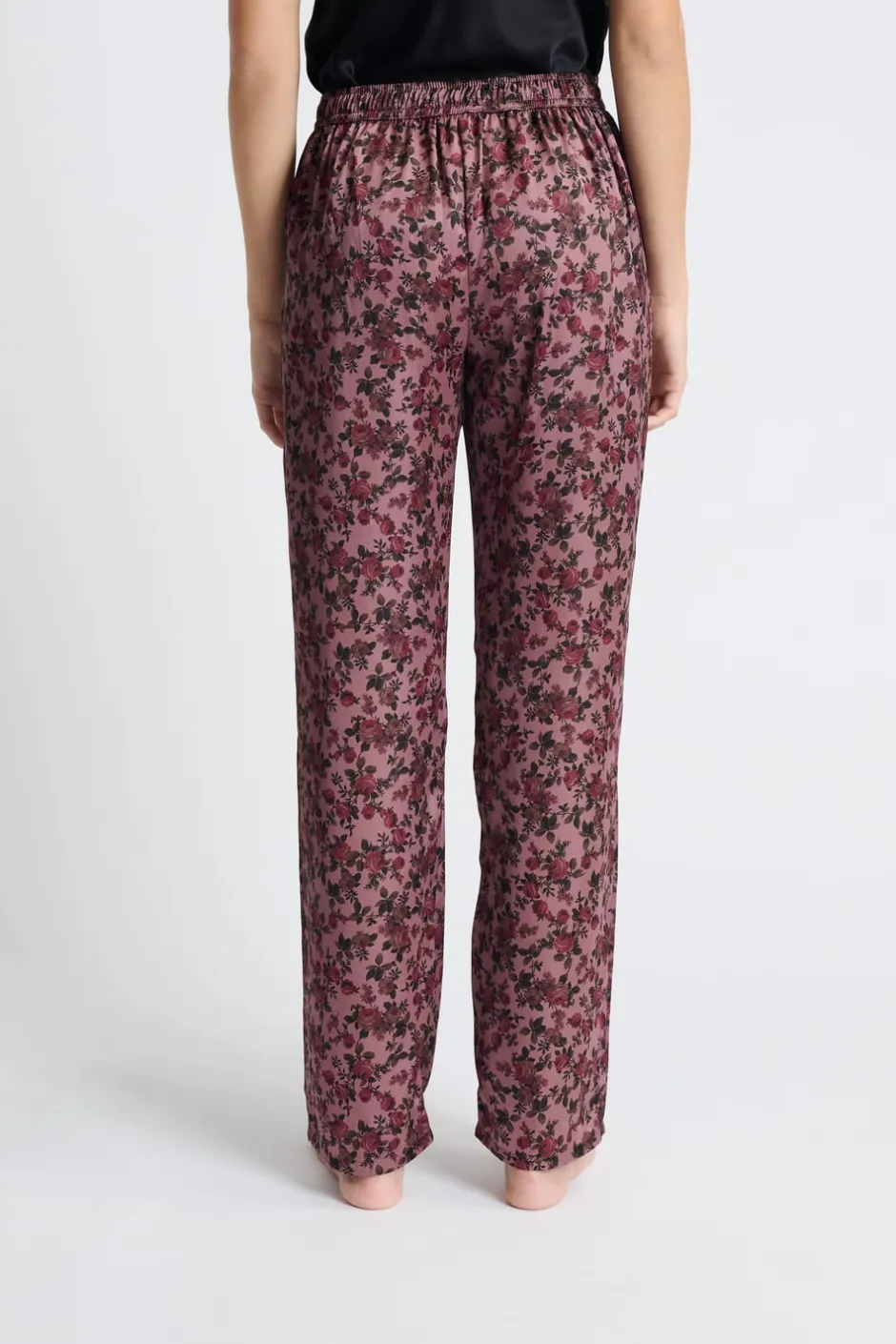 ETAM Partes De Abajo De Pijama|Pantalón de pijama satinado ROSA