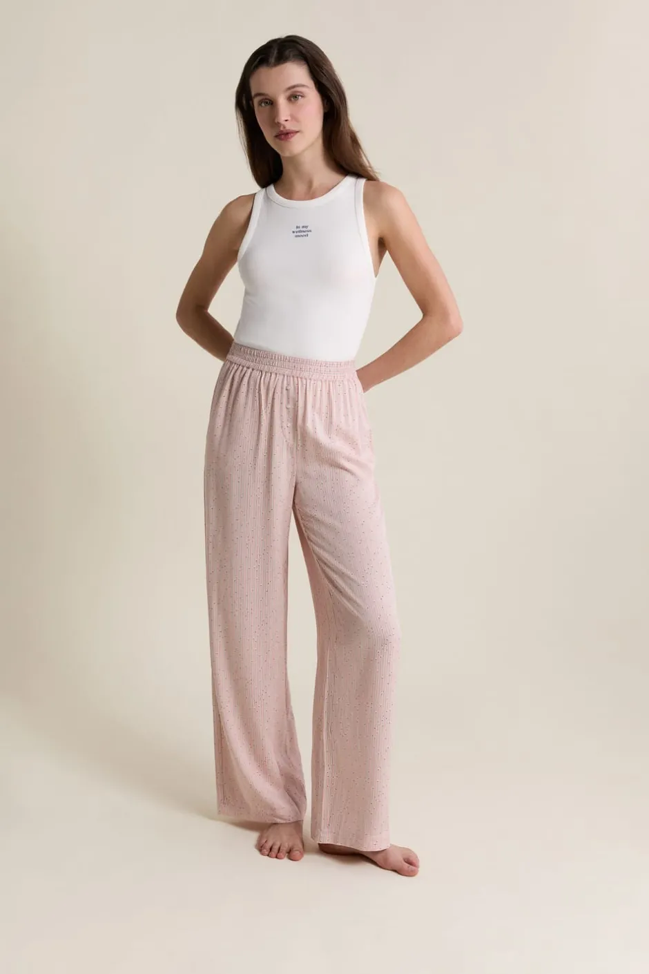 ETAM Los Pijamas Más Responsables|Partes De Abajo De Pijama|Pantalon de pyjama à motifs ROSE