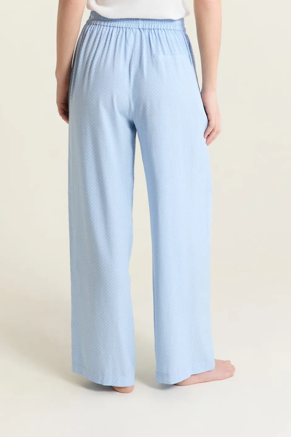 ETAM Los Pijamas Más Responsables|Partes De Abajo De Pijama|Pantalon de pyjama à pois BLEU