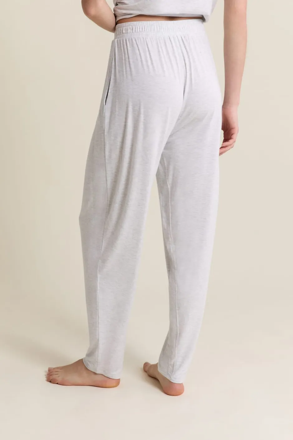 ETAM Los Pijamas Más Responsables|Partes De Abajo De Pijama|Pantalon de pyjama élastiqué GRIS CLAIR
