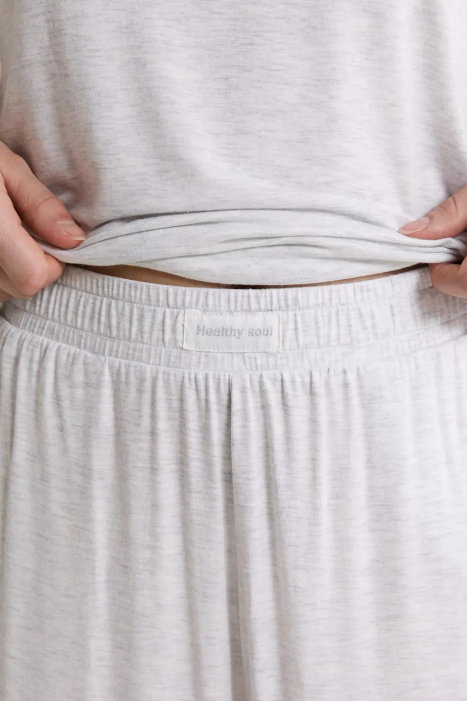 ETAM Los Pijamas Más Responsables|Partes De Abajo De Pijama|Pantalon de pyjama élastiqué GRIS CLAIR