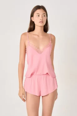 ETAM Pijamas Para Novias|Partes De Abajo De Pijama|Pantalones cortos de pijama ROSA