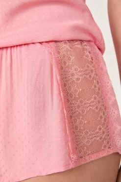ETAM Pijamas Para Novias|Partes De Abajo De Pijama|Pantalones cortos de pijama ROSA