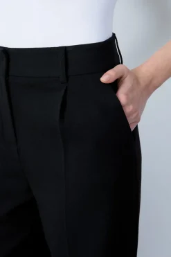 ETAM Corte Ancho|Pantalones|Pantalones de traje NEGRO
