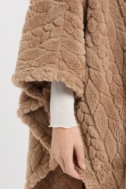 ETAM Pijamas Calentitos|Ponchos, Sudaderas Y Chaquetas|Poncho con mangas 3/4 ARENA
