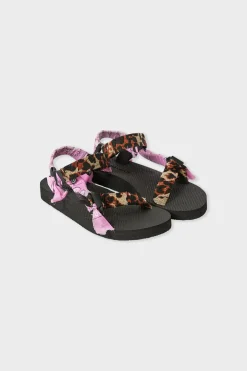 ETAM Calzado|Sandalias bicolores MARRÓN