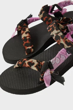 ETAM Calzado|Sandalias bicolores MARRÓN