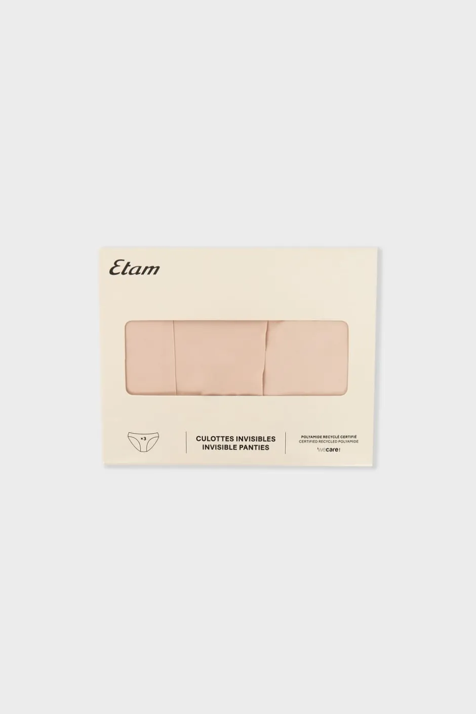 ETAM Braguita|Packs De Braguitas|Set de 3 bragas LINO