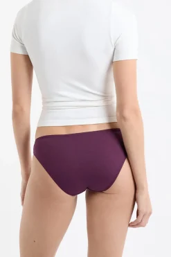 ETAM Braguita|Packs De Braguitas|Set de 3 bragas de algodón MORADO
